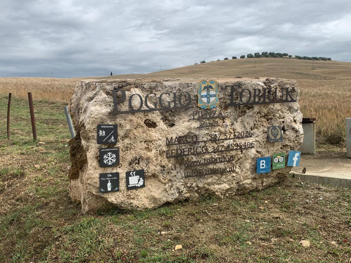 Agriturismo Poggio Tobruk Villa Pienza Exterior foto