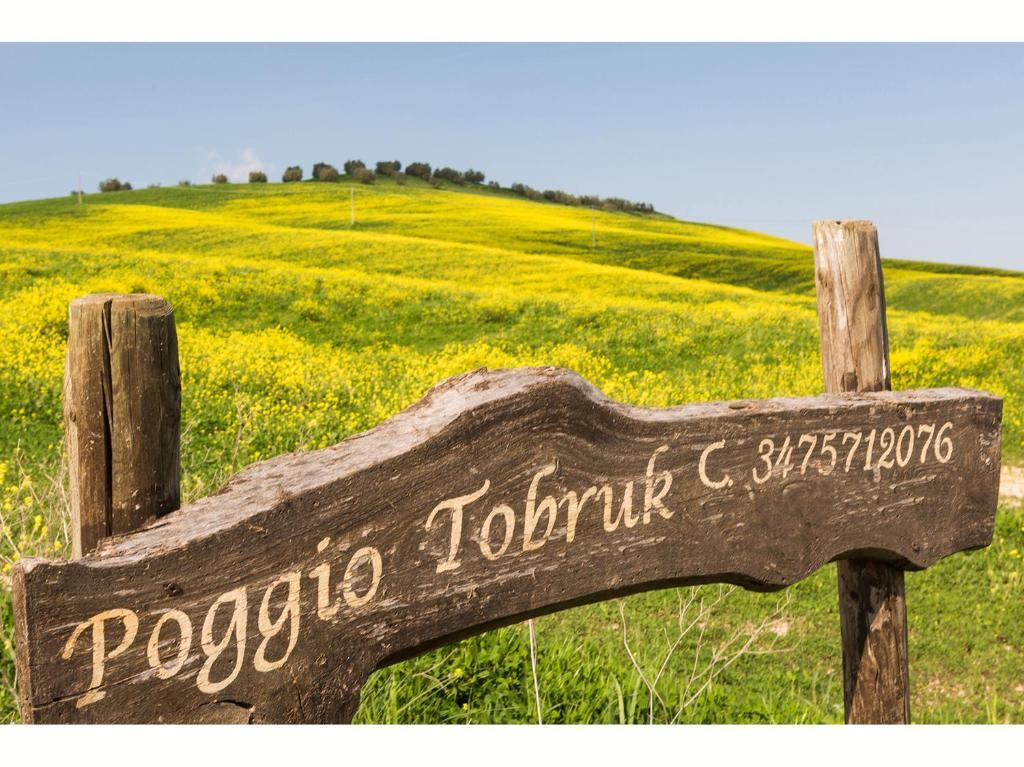 Agriturismo Poggio Tobruk Pienza Exterior foto